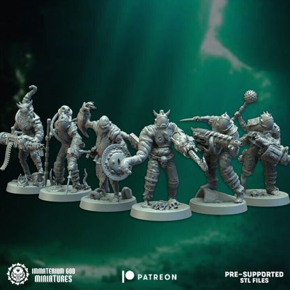 Set of 10 Noxius gunners set