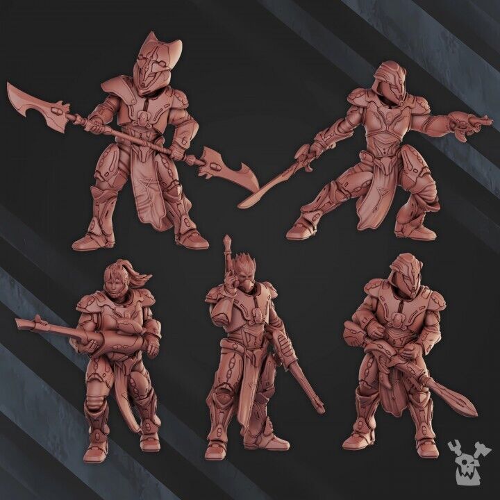 Set of 5 Star Alves infantry squad