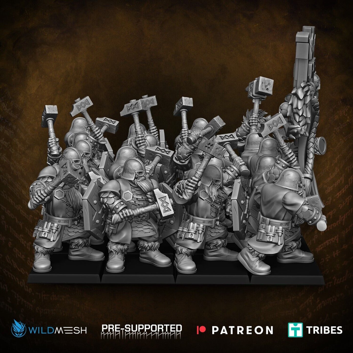 Set of 20 Defenders of the Forge