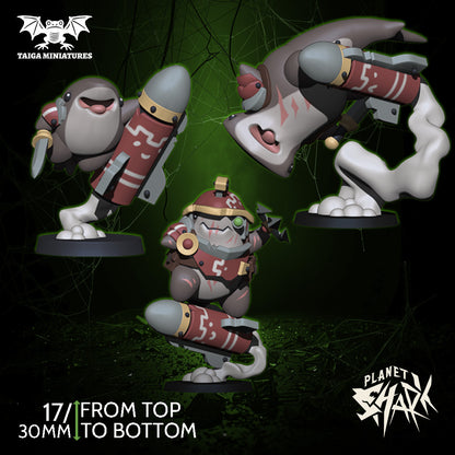 Planet Shark - Rocket Gladiators Set