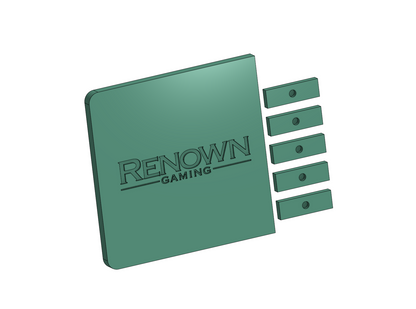 Might, Will, Fate, and Wounds Tracker for the Middle-earth Strategy Battle Game