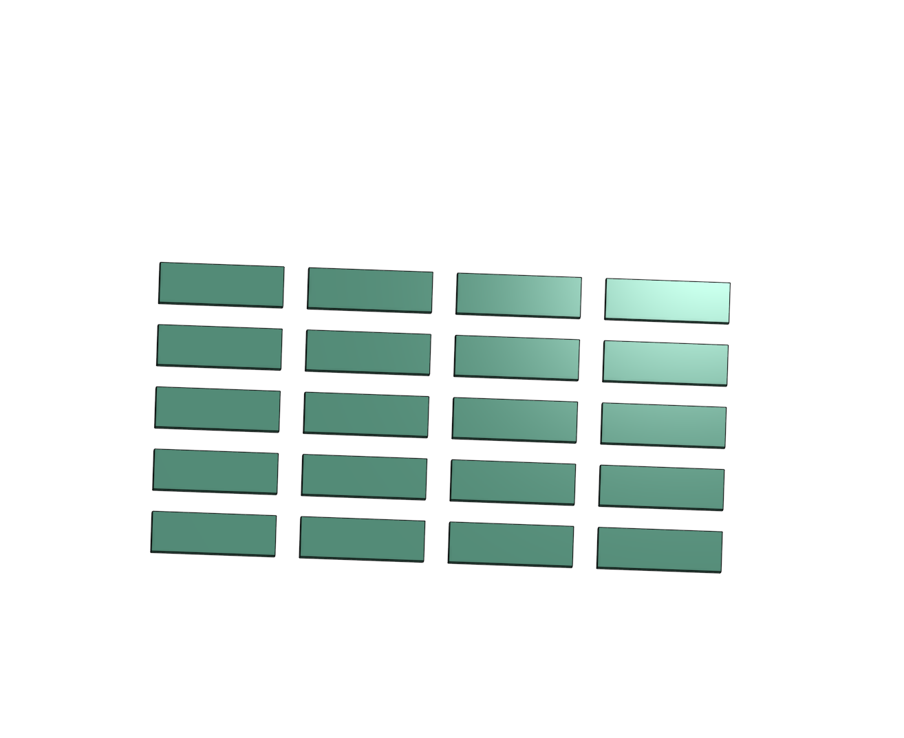 Magnetic name plates