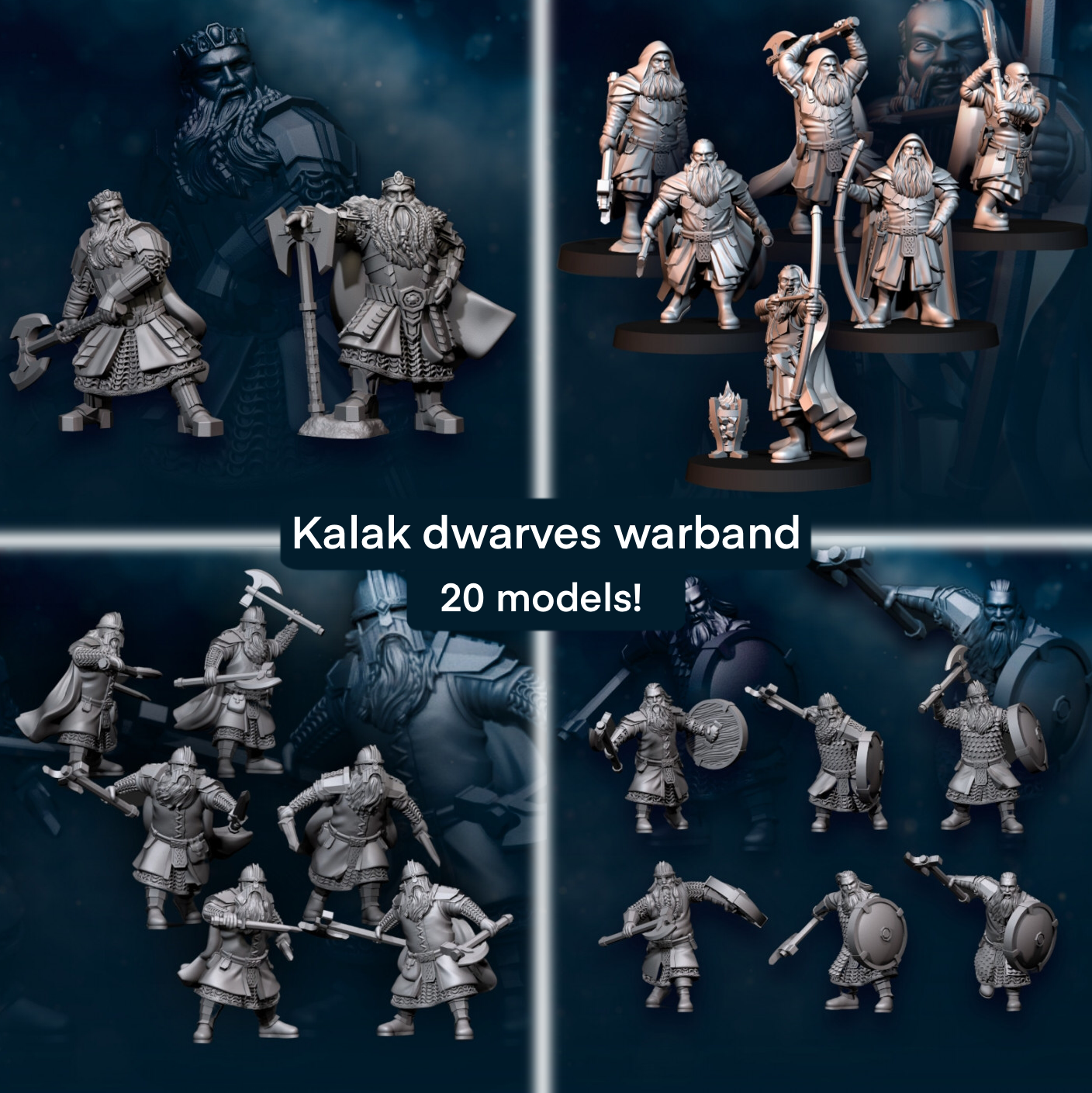 Kalak Dwarf Warband